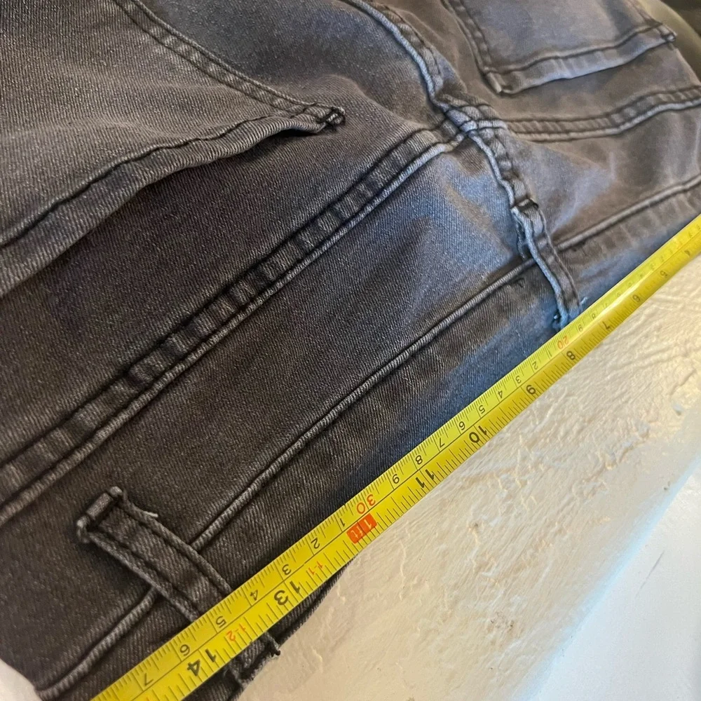 Venus high rise jeans with ribbon details